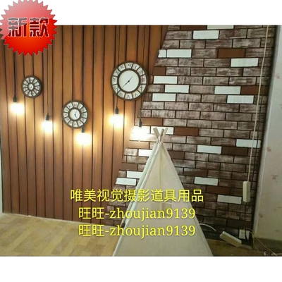 影楼儿童实景道具制作婚纱摄影棚韩式实景上门制作设计装修w-2687