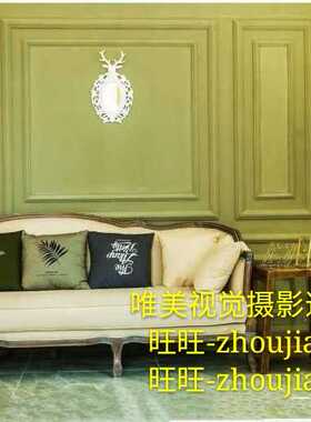 儿童实景影棚制作/影楼实景背景摄影实景设计/婚纱实景w-3245