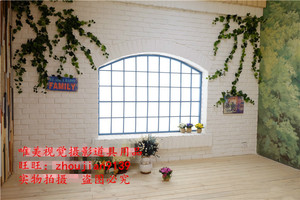 新款影楼摄影婚纱影棚设计制作韩式拍照拍摄儿童实景w-603