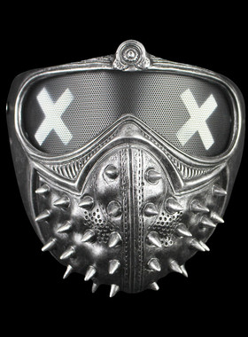 双十一包邮万圣节游戏看门狗watchdogs舞会女成人头套杀人狂面具