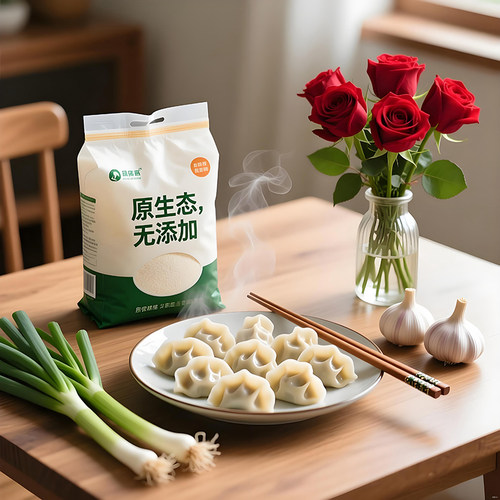 莜彩全麦面粉河北老家60粉零添加