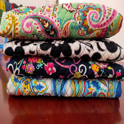 三层夹棉布料包包沙发垫海绵面料