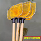 一体短节木手柄抄网水产养殖市场实心捞鱼网头渔具海鲜餐馆鱼网兜
