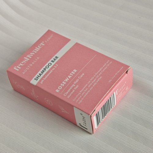 澳洲Freshwater Farm清水农庄玫瑰水洗发皂温和清洁pH弱酸性头皮
