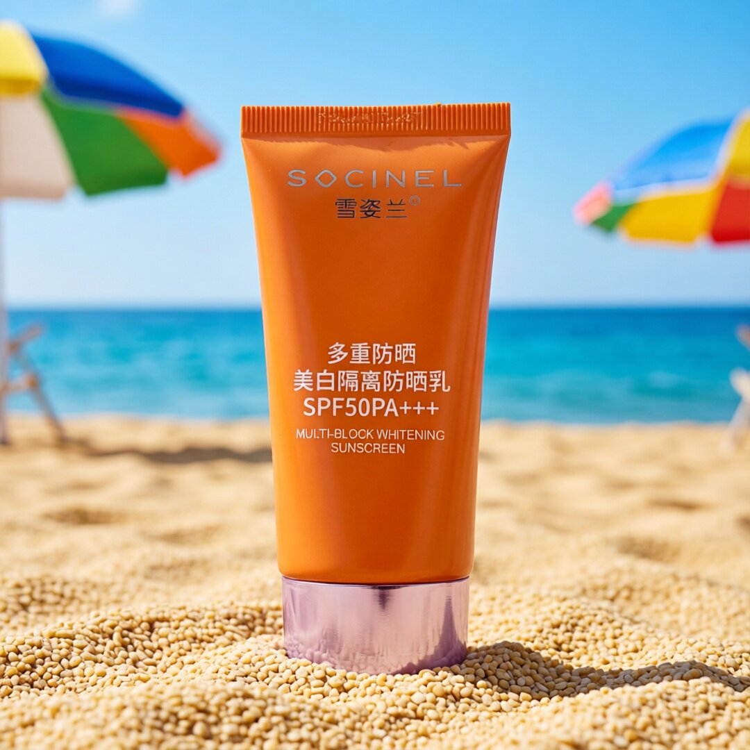 雪姿兰多重美白隔离防晒乳SPF50PA+++户外面部全身高倍防晒霜女