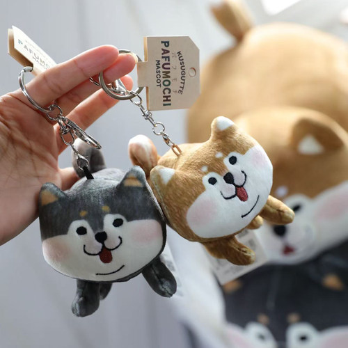 日本Kusuguru正品柴犬钥匙扣圈
