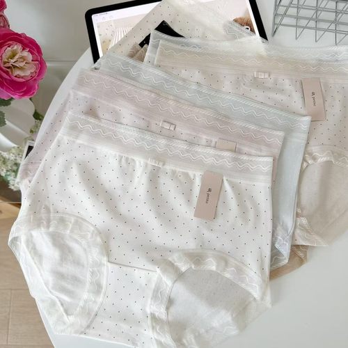 Petite新品四季可穿小圆点内裤
