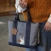 内在秩序感三房分区大隔层包出口日本正品 小猫手提包单肩包袋电脑