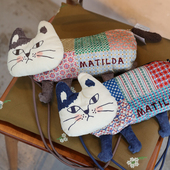 猫咪造型单肩包收纳min包礼物 斜挎包出口日本正品 太可爱 萌物