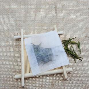 日式 过滤袋茶漏茶滤100枚茶叶滤网 泡茶袋玉米纤维反折茶包袋白色