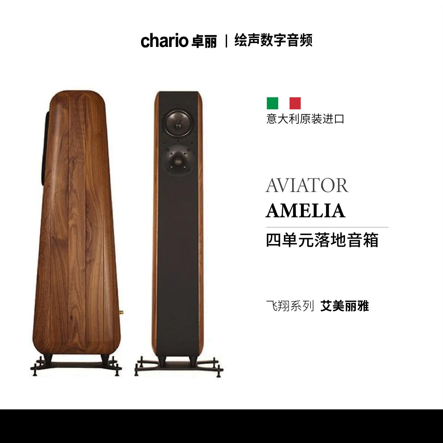 Original Italian Chario Zhuoli Feixiang Series AMELIA Amelia Hi-Fi HIFI Floor Box