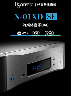 ESOTERIC/二嫂N-01XD SE流媒体DSD解码器发烧网络串流音乐播放器