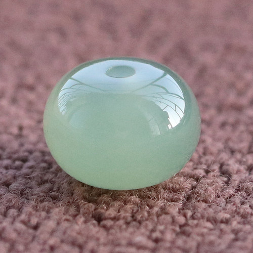 桃蹊鼓珠散珠扁珠和田玉青白玉