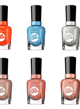 新色sally hansen Miracle GEL Polish 奇迹2步甲油凝胶110-170