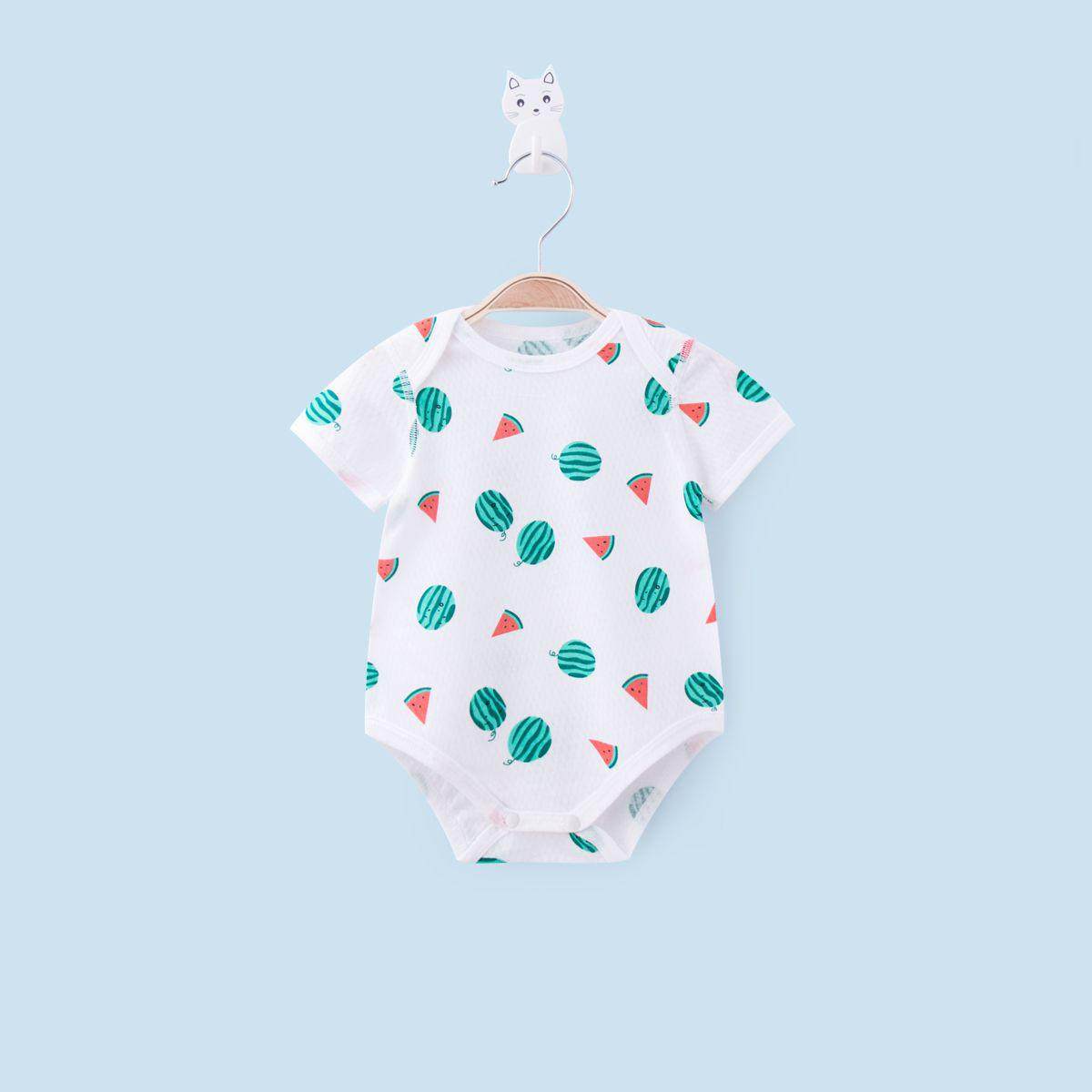 Crotch opening Air conditioning service half sleeve Baby Female baby Male treasure Bodysuit baby triangle Romper Leggings Summerin the Children/Baby/Family fitted , Jumpsuit/Climbing clothes/Romper  category - from Buy2taobao.com to provide professional Taobao agent buy service