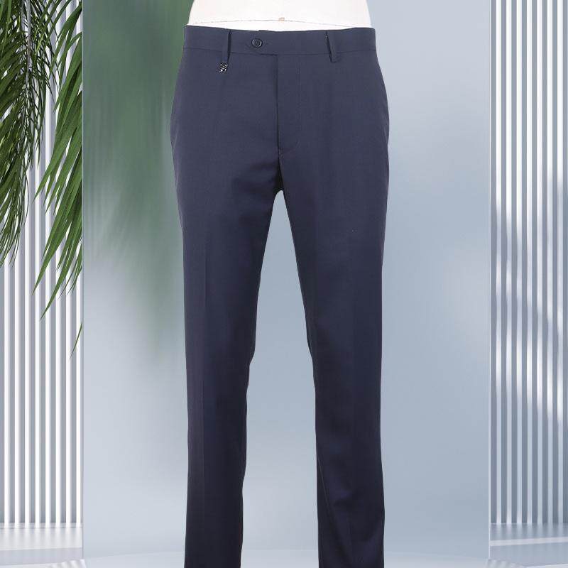 男装秋冬新款标准版羊毛休闲长裤