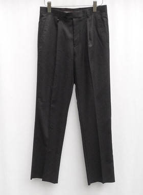 金利来男装西裤 秋季条纹羊毛直筒透气商务长裤MPTA380-02106-98