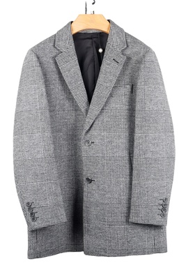 金利来男士毛呢大衣冬季商务休闲西装领中长款外套MJLF33013202