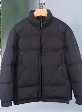 金利来男士白鹅绒羽绒服2024新款冬季立领保暖外套MDSG49926004