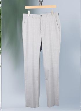 金利来男装西裤2024秋冬新款纯羊毛修身商务上班长裤MPTG14911050