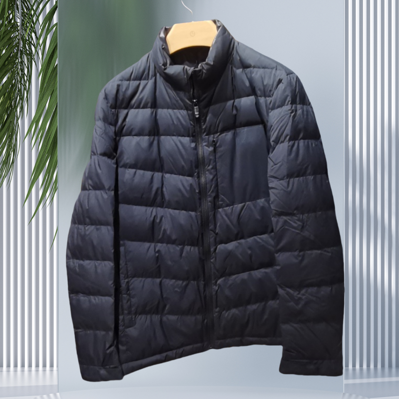 金利来男装羽绒服冬季立领商务轻薄型白鹅绒外套MDS22141413-95