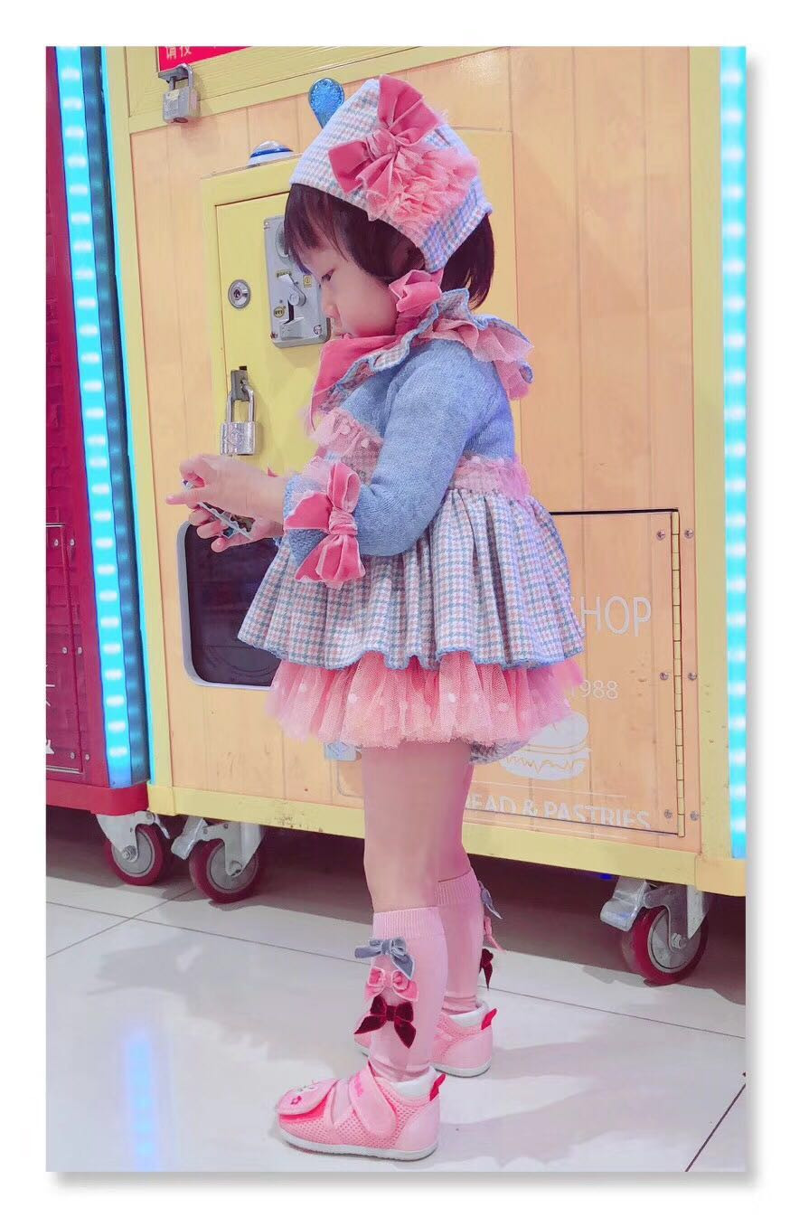 condor蝴蝶结高筒学生袜