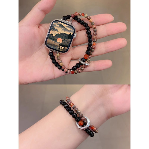 东方美学新中式天然石表带