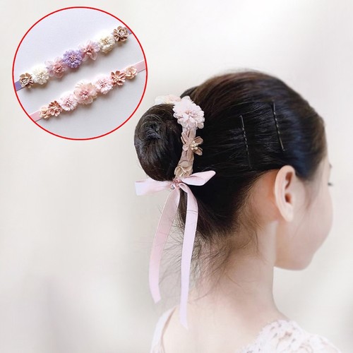 芭蕾吉赛尔头饰葛蓓莉亚表演头饰蓝色农民头花手工舞蹈发带