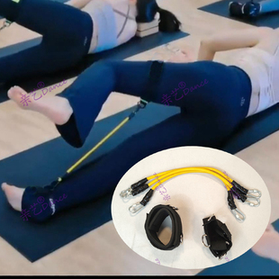 螺旋体雕训练弹力绳螺旋动力阻力带普拉提塑型拉力绳室内训练拉伸