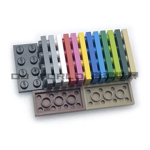 双鹰积木2x4基础板零配件ja1006