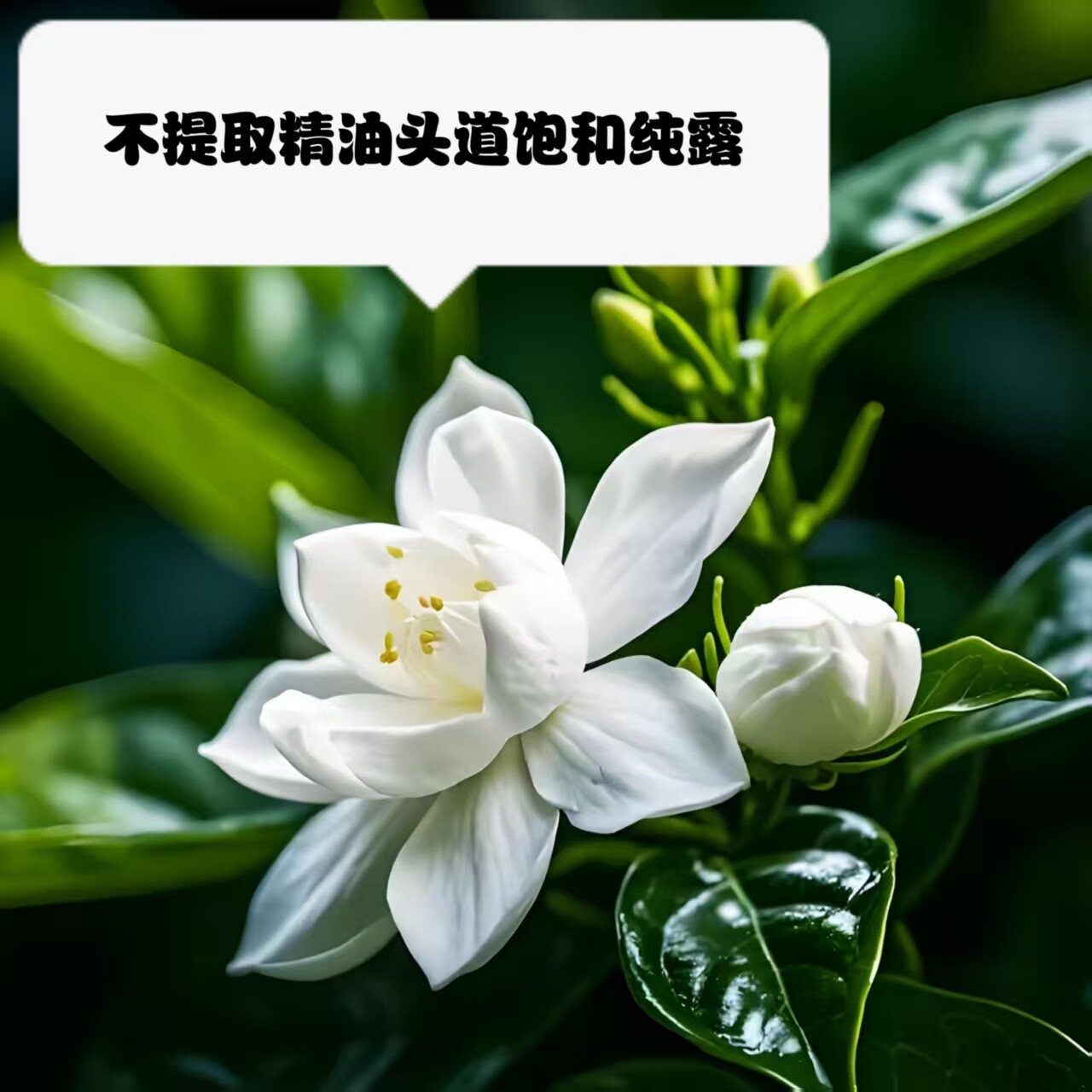 横县新鲜有机小花茉莉花植萃纯露水湿敷喷雾芳香疗法提拉肤色舒缓图片