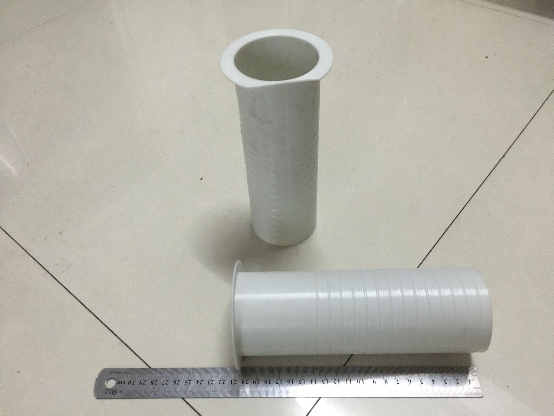 70mm塑料空调 洞穿墙管 过墙预埋套管 空调管预埋套管孔装饰盖管