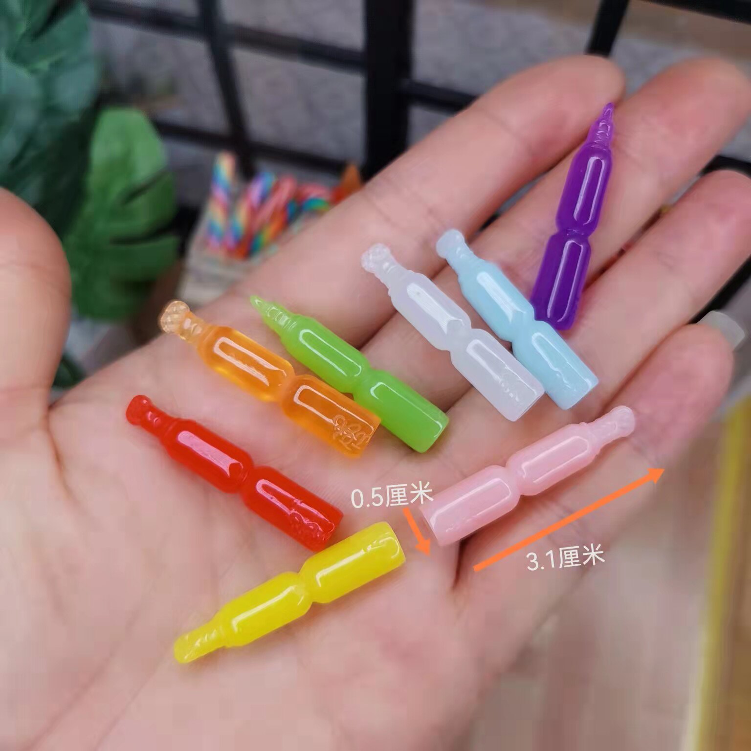 1：12微缩模型摆设 迷你袖珍微型糖果/架 ob11娃娃屋配件