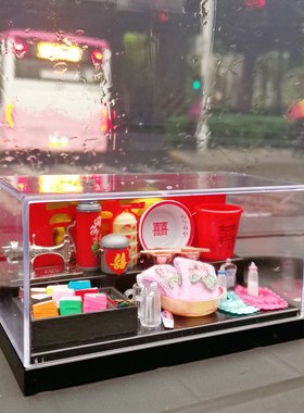 微缩迷你嫁妆套装模型摆件