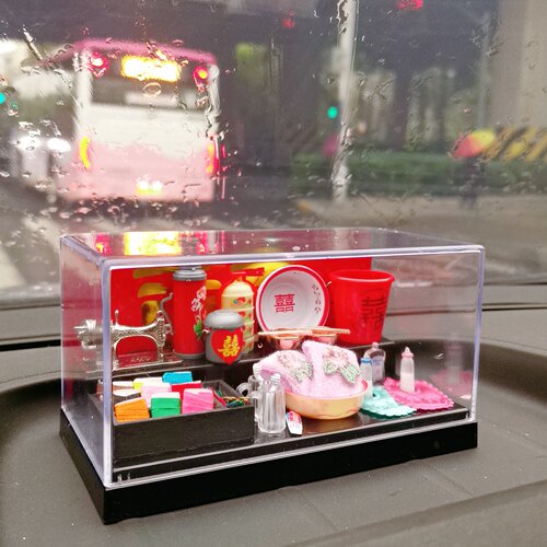 微缩迷你嫁妆套装模型摆件