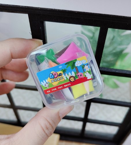 迷你食玩娃娃屋配件 仿真手工微缩场景模型 超轻黏土材料一整套 - 封面