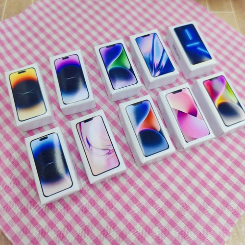 过家家微缩食玩迷你手机模型