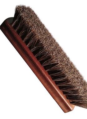 马鬃衣刷原木实木鬃马毛刷软毛鞋刷子鞋油刷抛光擦鞋油鞋刷