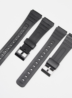 替换卡西欧F-84/F-91W/F-94/F-105替换树脂橡胶黑色透明