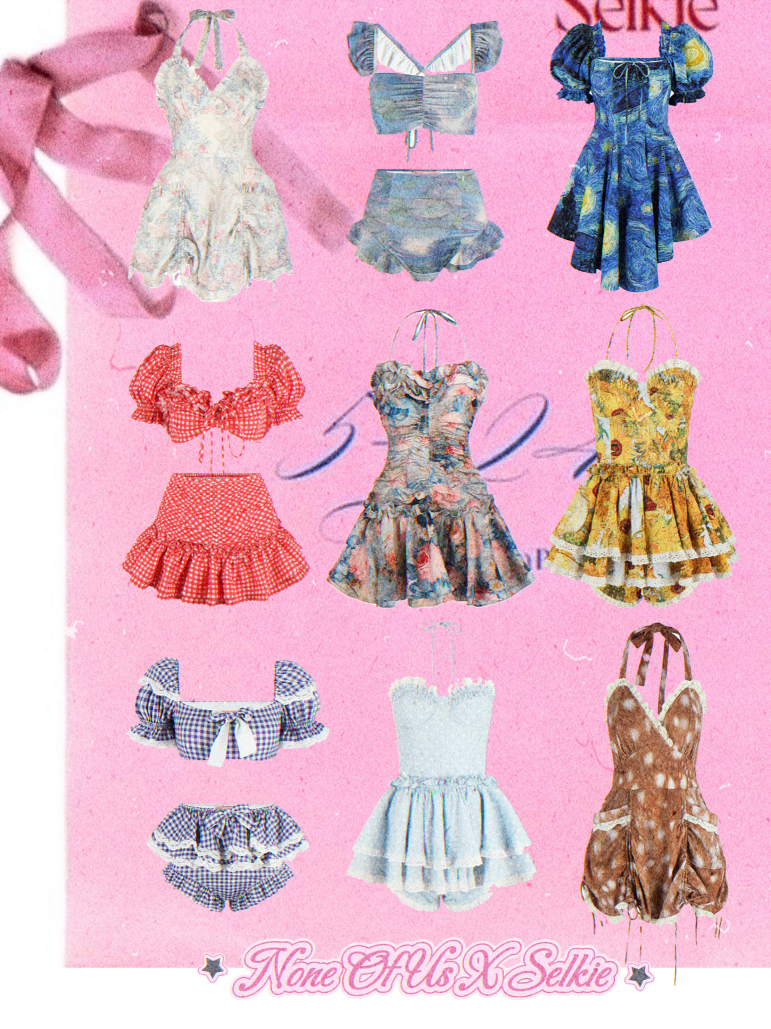 Selkie官方授权泳装比基尼合集noneofus