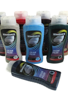 SIMONIZ原霍尼韦尔色彩还原蜡划痕蜡车漆翻新增艳蜡 黑红银灰多色