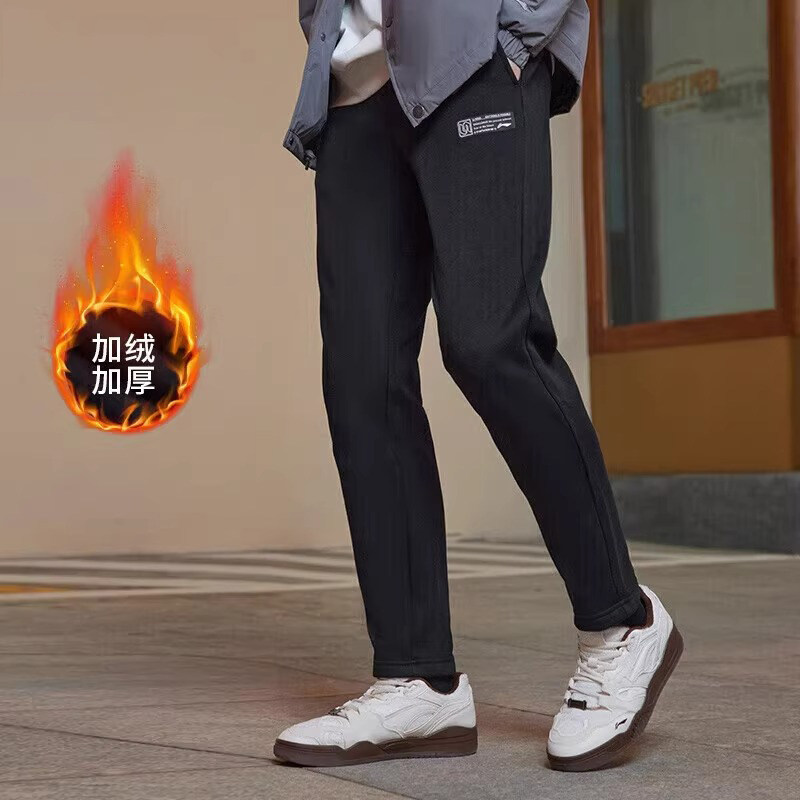 李宁运动长裤2026春季新款男子加绒保暖舒适时尚潮流百搭休闲卫裤,运动服/休闲服装,运动长裤,淘宝优惠券,粉丝福利购,淘宝优惠卷