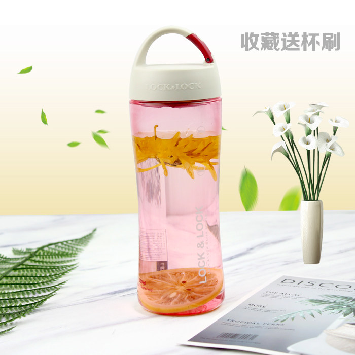 乐扣乐扣泡茶杯便携水杯密封肖战王一博同款运动健身水壶带茶隔