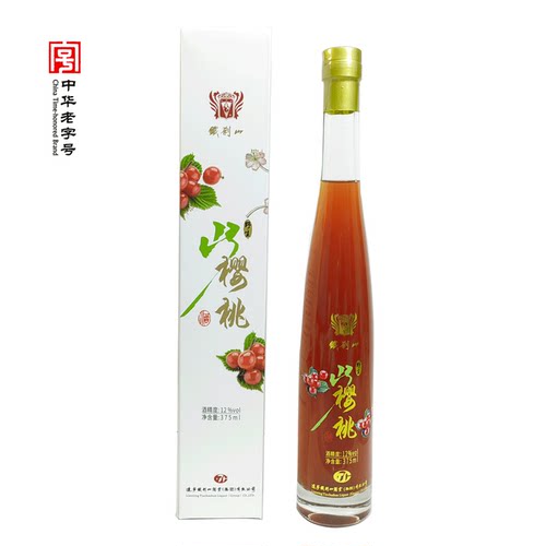 【12度樱桃酒】野生山樱桃露酒东北特产老子号酒业出品