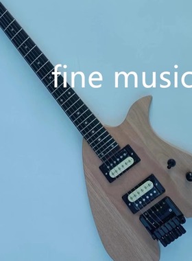 鸟型无头吉他不喷漆学生练习无头吉他headless electric guitar