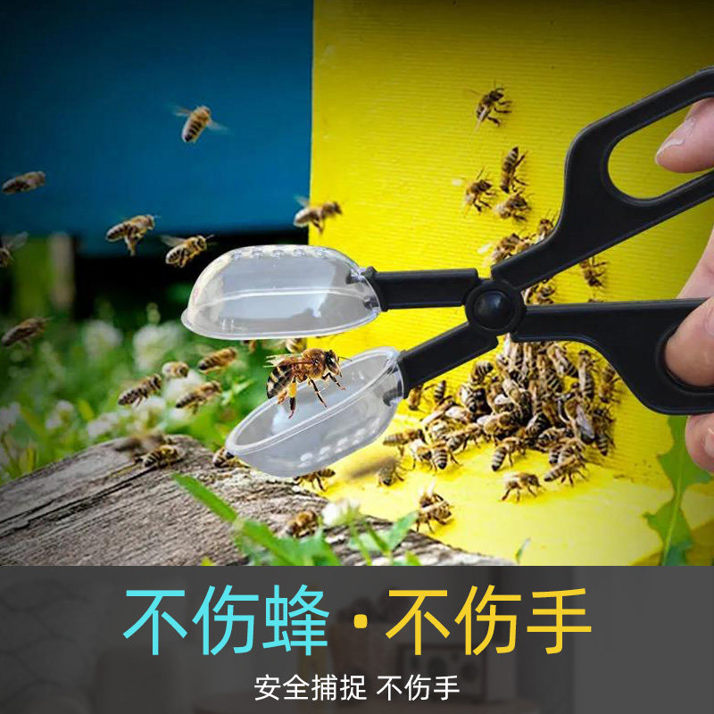 捕蜂夹蜜蜂捉捕蜂王夹捕蜂器野外收蜂养蜂捉蜂专用工具抓马蜂用