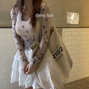 款 特价 修身 韩国现货 莫代尔小蝴蝶打底t 不退换