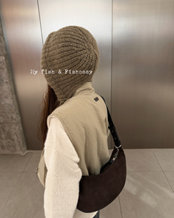 韩国2025秋冬新品 Fishcosy 立领休闲马甲 两色都美 双面穿