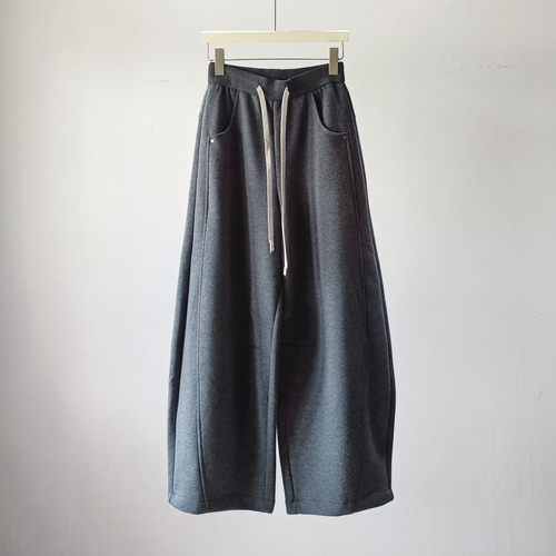 2025秋冬加绒休闲两穿运动弯刀裤