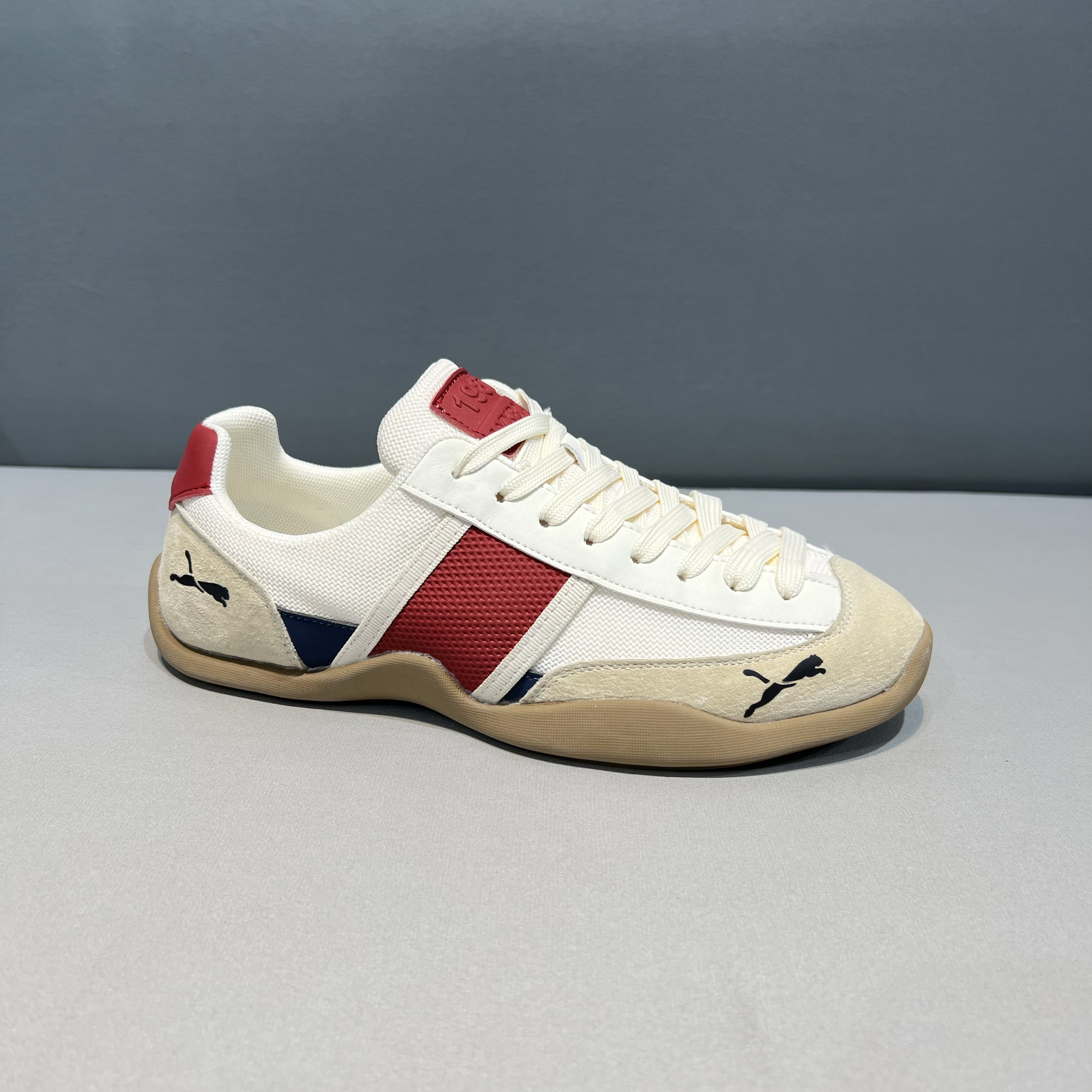 【香港&轻奢】德训鞋男2025新款透气网面学生休闲春秋季